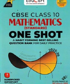ONE SHOT QUESTION BANK MATHEMATICS CBSE CLASS 10th | EDUCART