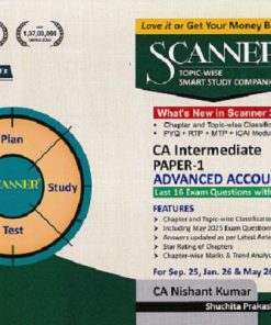 SCANNER CA INTERMEDIATE PAPER 1 ADVANCED ACCOUNTING | DR ARPITA GHOSE |SHUCHITA