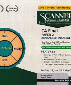 SCANNER CA FINAL GR 1 - PAPER 2 ADVANCED FINANCIAL MANAGEMENT | DR ARPITA GHOSE | SHUCHITA