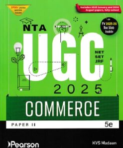 NTA UGC NET SET JRF 2025 COMMERCE PAPER 2 | KVS MADAAN | pearson