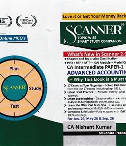 SCANNER CA INTERMEDIATE PAPER 1 ADVANCED ACCOUNTING |CA NISHANT KUMAR |SHUCHITA