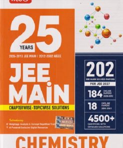 25 YEARS JEE MAIN CHEMISTRY CHAPTERWISE TOPICWISE SOLUTION | MTG