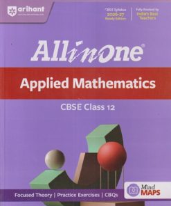 ALL IN ONE APPLIED MATHEMATICS CBSE CLASS 12 (2026-27) | ADIL TAUHEED | ARIHANT