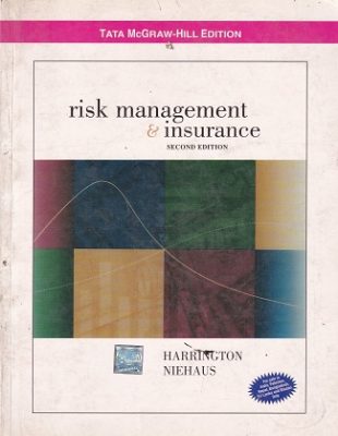 SECOND HAND BOOK | RISK MANAGEMENT & INSURANCE | HARRINGTON NIEHAUS ...