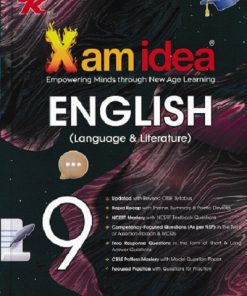 XAM IDEA 2025 ENGLISH LANGUAGE & LITERATURE  CLASS 9TH CBSE | VK GLOBAL