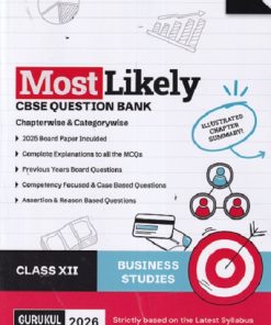 MOST LIKELY CBSE QUESTION BANK CHAPTERWISE & CATEGORYWISE BUSINESS STUDIES CLASS 12 TH | GURUKUL OSWAL