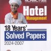 HOTEL MANAGEMENT (NCHMCT-JEE) 18 YEARs Solved Papers (2024-2007) | Arihant Publications