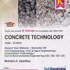 CONCRETE TECHNOLOGY (Civil Engg. Sem. 3) MSBTE K SCHEME | NISHANT UPADHYE | TechKnowledge Publications