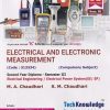 ELECTRICAL AND ELECTRONIC MEASUREMENTS (Electrical Engg. Sem 3) MSBTE | M.A. CHAUDHARI, S.M. CHAUDHARI | TechKnowledge Publications