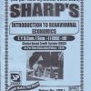 SHARPS INTRODUCTION TO BEHAVIOURAL ECONOMICS - FY BCOM Semester 1 DSC III