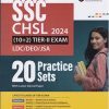SSC CHSL 2024 10+2 TIER II EXAM LDC/DEO/JSA  20 PRACTICE SETS | ARIHANT