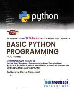 BASIC PYTHON PROGRAMMING  | DR SUVARNA SHRIKE PANSAMBAL | TECHKNOWLEDGE