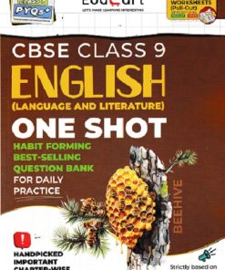 ONE SHOT ENGLISH LANGUAGE AND LITERATURE QUESTION BANK CBSE CLASS 9TH |  EDUCART