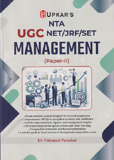 NTA UGC NET JRF SET MANAGEMENT PAPER 2 | VIDYAPATI PARASHAR | UPKARS