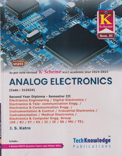 ANALOG ELECTRONICS | JS KATRE | TECHKNOWLEDGE