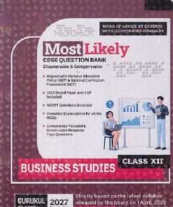 MOST LIKELY CBSE QUESTION BANK CHAPTERWISE & CATEGORYWISE BUSINESS STUDIES CLASS 12TH | GURUKUL OSWAL