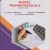 BASIC MATHEMATICS 1 [OE-101 MTS] - For First Year BSc, BCom, BA - Semester 1 - As Per NEP Syllabus - SPPU | Nirali Prakashan