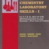 A TEXT BOOK OF CHEMISTRY LABORATORY SKILLS I | ADHAV SHINDE DOKE | MANALI