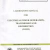 LABORATORY MANUAL FOR ELECTRICAL POWER GENERATION TRANSMISSION AND DISTRIBUTION - MSBTE K SCHEME | BRILLIANT