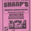 BUSINESS ADMINISTRATION - ORGANISATIONAL BEHAVIOUR - MCom 2 Semester 3 | SHARP