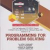 PROGRAMMING FOR PROBLEM SOLVING For DBATU - Semester 1 & 2 - First Year Degree Course In Engineering | Dr Nitin Sakhare, Rohit Pardeshi | Nirali Prakashan