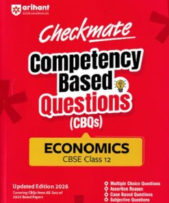 ECONOMICS CBSE CLASS 12th - CHECKMATE COMPETENCY BASED QUESTIONS CBQS | SONAM ARORA | ARIHANT