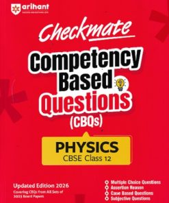PHYSICS CBSE CLASS 12th - CHECKMATE COMPETENCY BASED QUESTIONS CBQS | SANJEEV VARSHNEY |