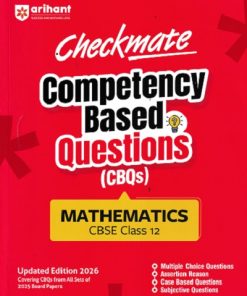 MATHEMATICS CBSE CLASS 12th - CHECKMATE COMPETENCY BASED QUESTIONS CBQS | SUMESH JAIN |ARIHANT