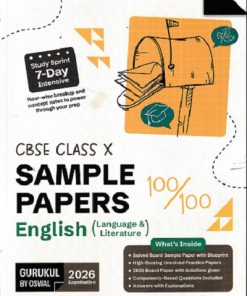 CBSE CLASS 10TH SAMPLE PAPERS ENGLISH LANGUAGE & LITERATURE | OSWAL PUBLISHERS