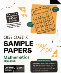 CBSE CLASS 10TH SAMPLE PAPERS MATHEMATICS (STANDARD) | OSWAL PUBLISHERS