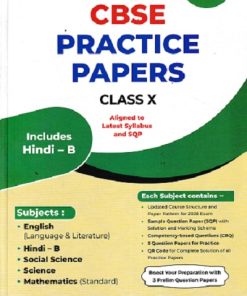 CBSE PRACTICE PAPERS CLASS 10TH INCLUDES HINDI B 2026 | NAVNEET