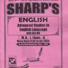ENGLISH ADVANCED STUDIES IN ENGLISH LANGUAGE ENG 503 MJ MA I Semester 1 | SHARPS