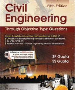 CIVIL ENGINEERING THROUGH OBJECTIVE TYPE QUESTIONS | SP GUPTA | CBS