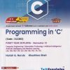 Programming in 'C' (Computer Engineering Group,Information Technology Engineering Group, Electronics Engineering Group ) -  MSBTE K Scheme | Harish G Narula,Khushboo Shah | TechKnowledge Publications
