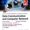 DATA COMMUNICATION AND COMPUTER NETWORK SY DIPLOMA SEM 4TH K SCHEME | J S KATRE | TECHKNOWLEDGE
