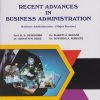 RECENT ADVANCES IN BUSINESS ADMINISTRATION for SPPU MCom Part 2 : Semester 4 Business Administration (Major Elective)