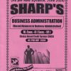 BUSINESS ADMINISTRATION (RECENT ADVANCES IN BUSINESS ADMINISTRATION)(M.COM -II )(SEM -4TH) | SHARPS