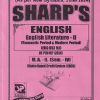 ENGLISH LITERATURE II ROMANTI PERIOD & MODERN PERIOD ENG 652 MJ MA II SEM 4TH | SHARPS