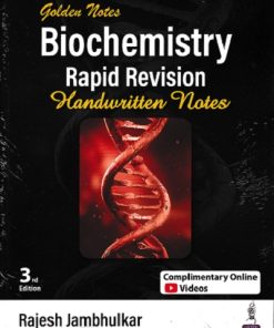 GOLDEN NOTES BIOCHEMISTRY RAPID REVISION HANDWRITTEN NOTES | RAJESH JAMBHULKAR | JAYPEE