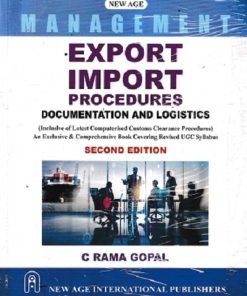 MANAGEMENT EXPORT IMPORT PROCEDURES | C RAMA GOPAL | NEW AGE