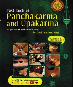TEXT BOOK OF PANCHAKARMA AND UPAKARMA | DR VASANT PATIL | CHAUKHAMBHA PUBLICATION