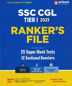 SSC CGL TIER 1 2025 RANKERS FILE | ARIHANT