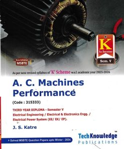 A C MACHINES PERFORMANCE For K Scheme | J S KATRE | TECHKNOWLEDGE