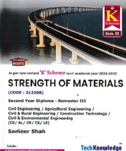 STRENGTH OF MATERIALS For K Scheme | SAMEER SHAH | TECHKNOWLEDGE