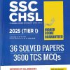 SSC CHSL 2025 TIER 1 36 SOLVED PAPERS 3600 TCS MCQS | ARIHANT