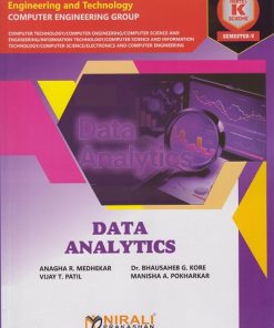 DATA ANALYTICS (COURSE CODE 315326) for MSBTE's K Scheme - Semester 5 Third Year Diploma in Computer Engineering | Anagha R. Medhekar | Nirali Prakashan