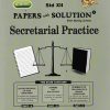UTTAMS PAPERS WITH SOLUTION SECRETARIAL PRACTICE 12TH | NOBLE PUBLISHING HOUSE