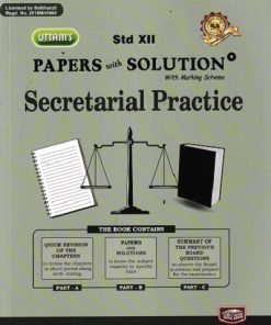 UTTAMS PAPERS WITH SOLUTION SECRETARIAL PRACTICE 12TH | NOBLE PUBLISHING HOUSE