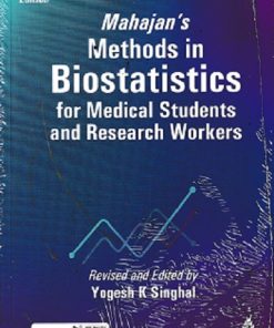 Mahajan's Methods in Biostatistics for Medical Students and Research Workers | YOGESH K SINGHAL | JAYPEE