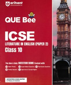 ICSE QUE Bee Literature in English (Paper-2) Class 10 Exam 2026 | ARIHANT